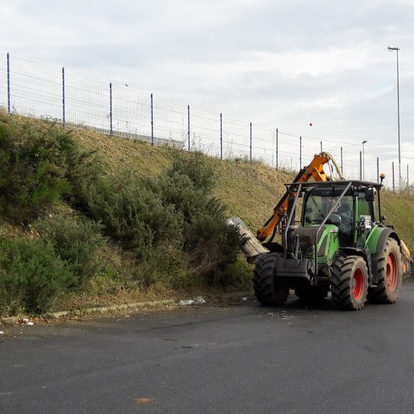 Tracteur épareuse